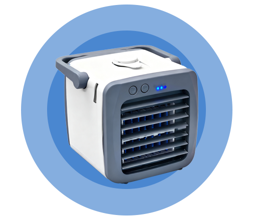 Ultra Air Cooler - Mini-Klimagerät mit Akku & Insta-Frost-Technologie